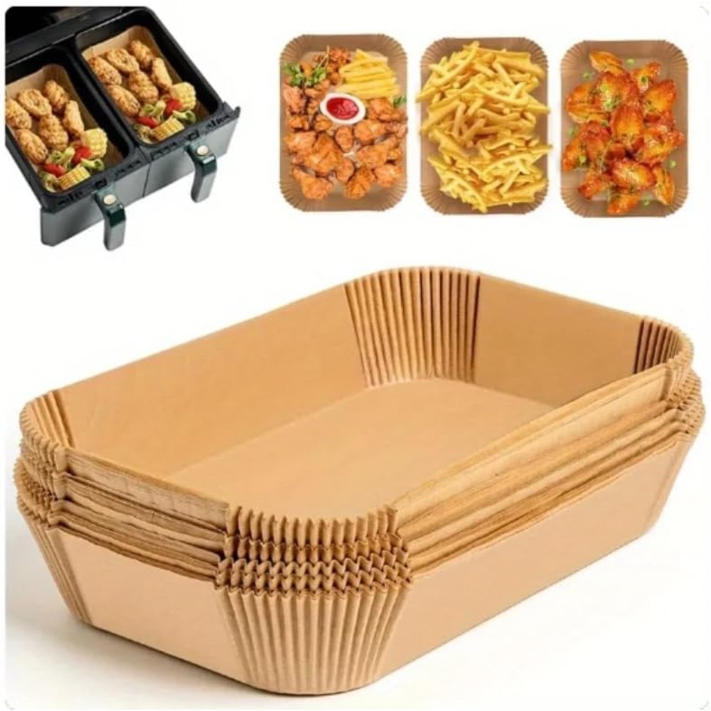 Commercial Kitchen Pans - 50/100 adet Tek Kullanımlık Hava Fritöz