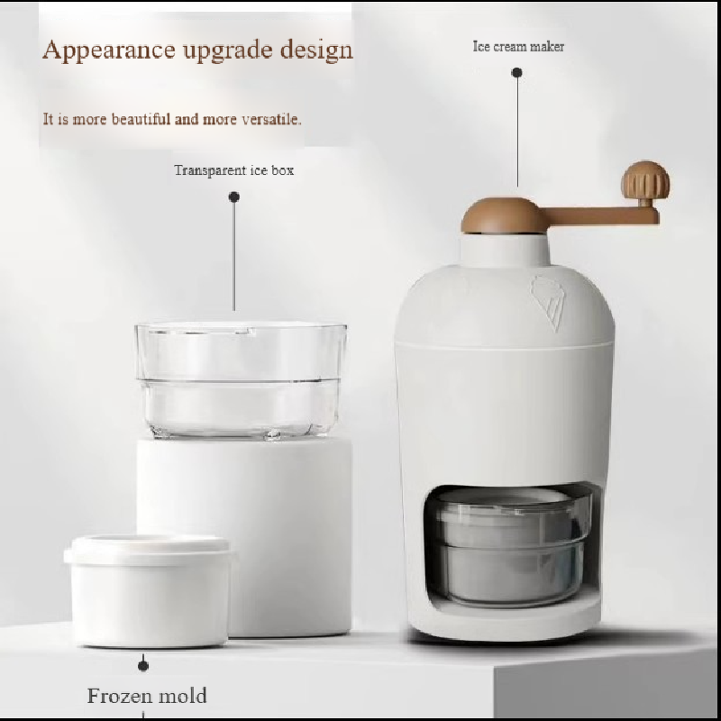Slushy Machine - Manuel Buz Kırıcı Küçük Taşınabilir El