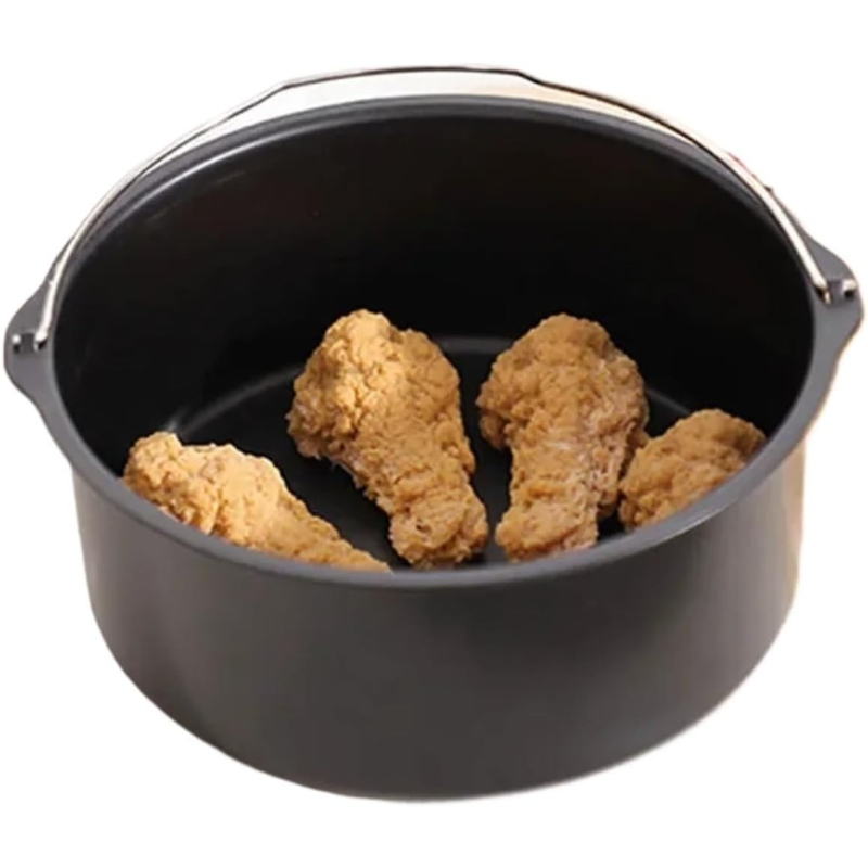 Commercial Kitchen Pans - Metal Kek Kalıbı Yuvarlak Hava Fritöz