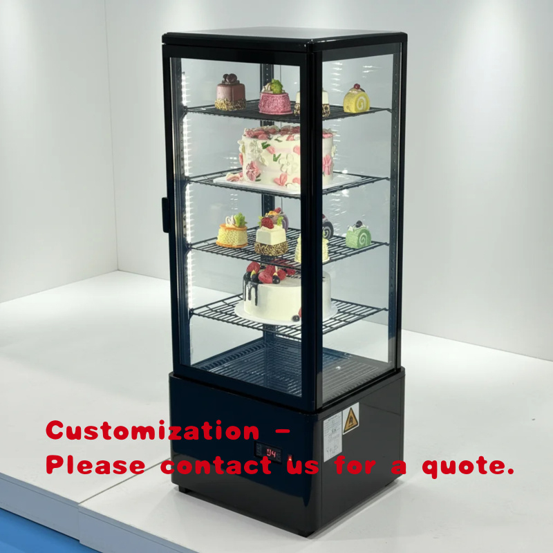 Refrigerated Display Case - Dik Cam 360 ° Soğutmalı Pasta