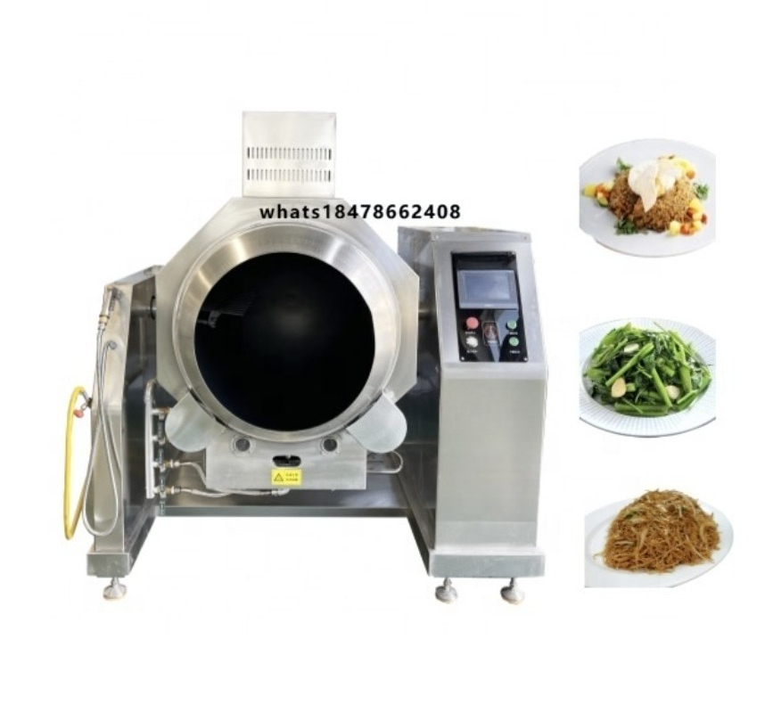 Commercial Kitchen Pans - Ticari Otomatik Pirinç Kızartma Makinesi Döner