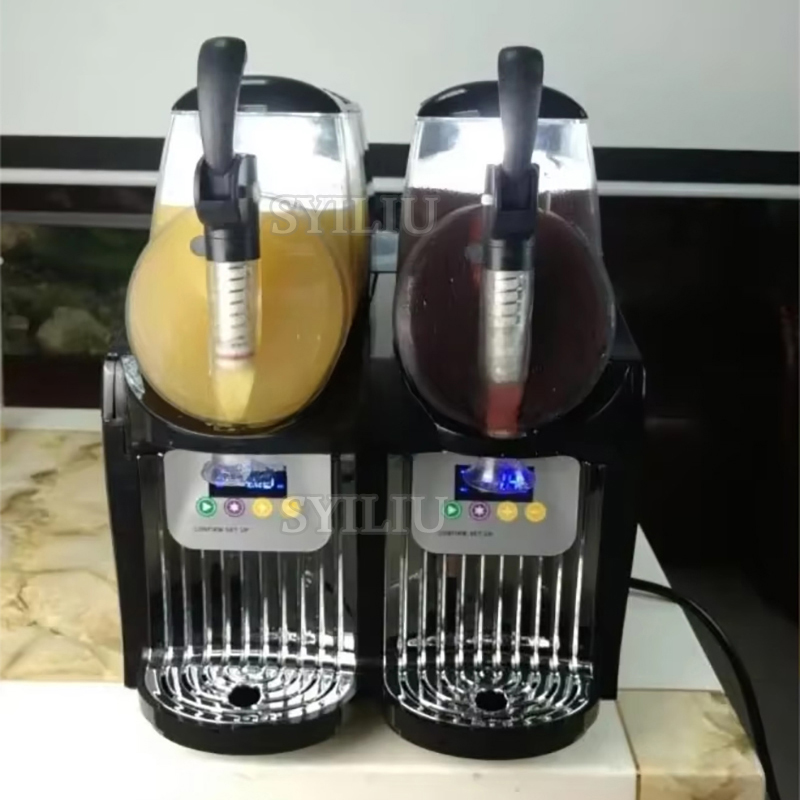 Slushy Machine - Profesyonel Slush Makinesi 12L 2 Tanklı