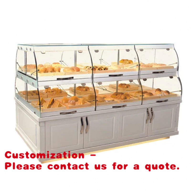 Refrigerated Display Case - Özel Tasarım Perakende Mağazası Lüks Unlu