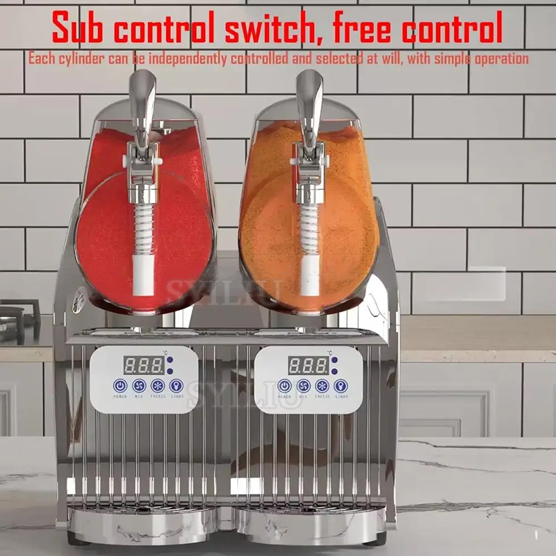 Slushy Machine - Otomatik Slushy Makinesi Elektrikli Dondurulmuş İçecek