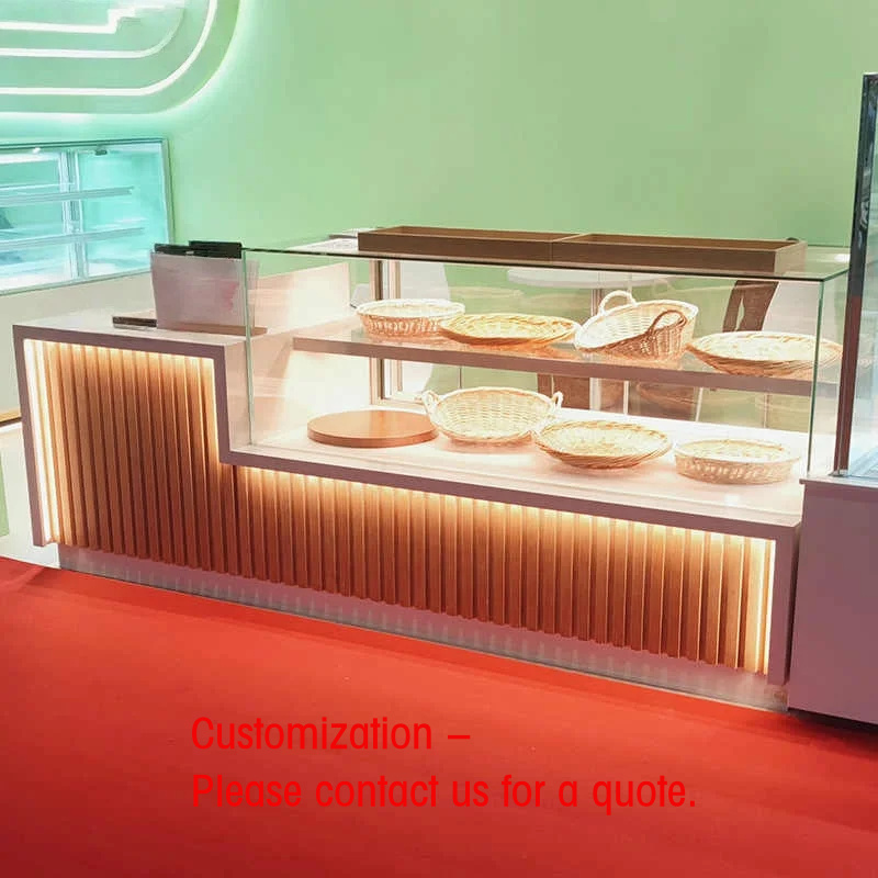 Refrigerated Display Case - Özel Tasarım Cam Sırtlı LED Işıklı