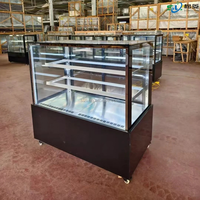 Özel Tasarım Modern Kare Camlı - Refrigerated Display Case incelemesi ve fiyatı