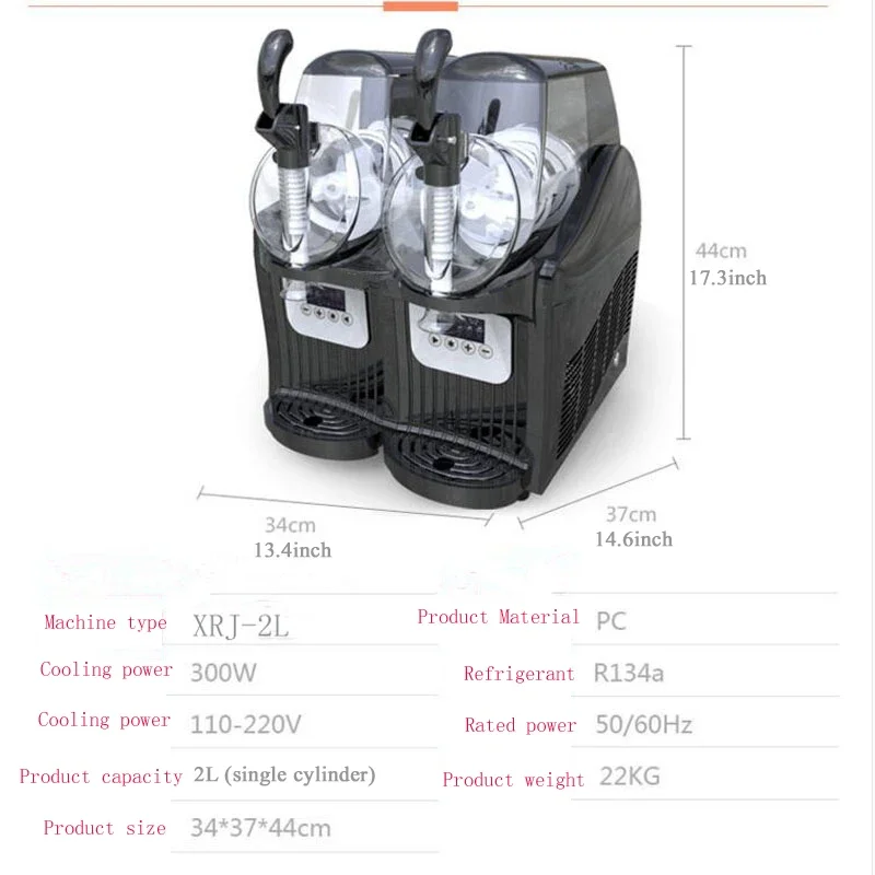 Slushy Makinesi, 2 Tanklı Slus - Slushy Machine incelemesi ve fiyatı