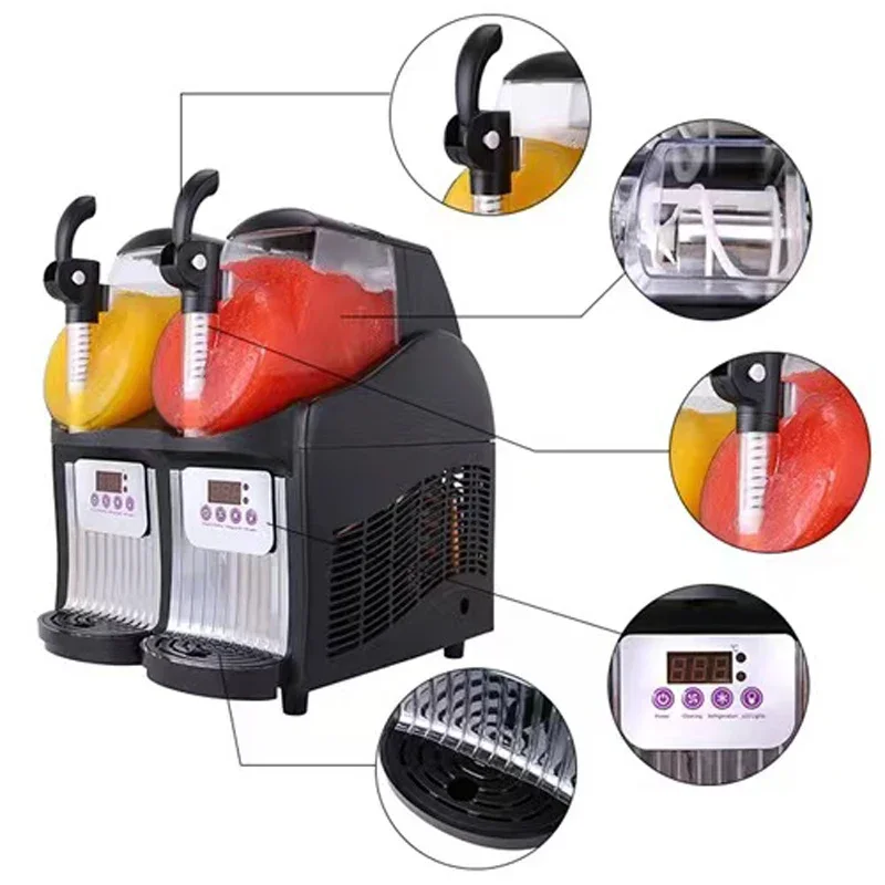 Slushy Makinesi, 2 Tanklı Slus - Slushy Machine incelemesi ve fiyatı