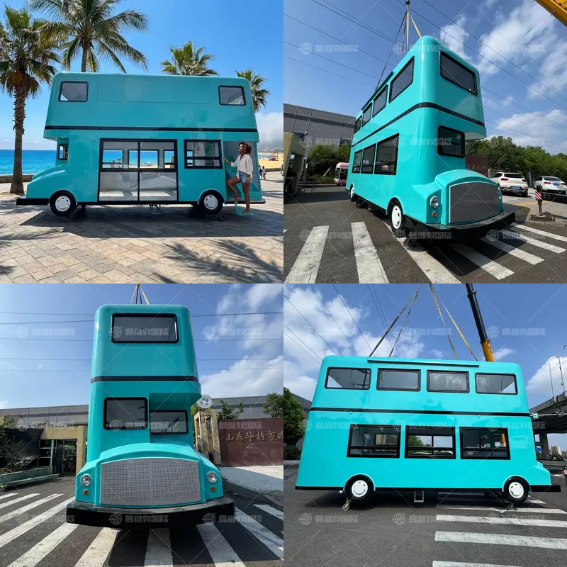 Yiyecek Kamyonu, Çift Katlı Ot - Commercial Kitchen On Wheels incelemesi ve fiyatı