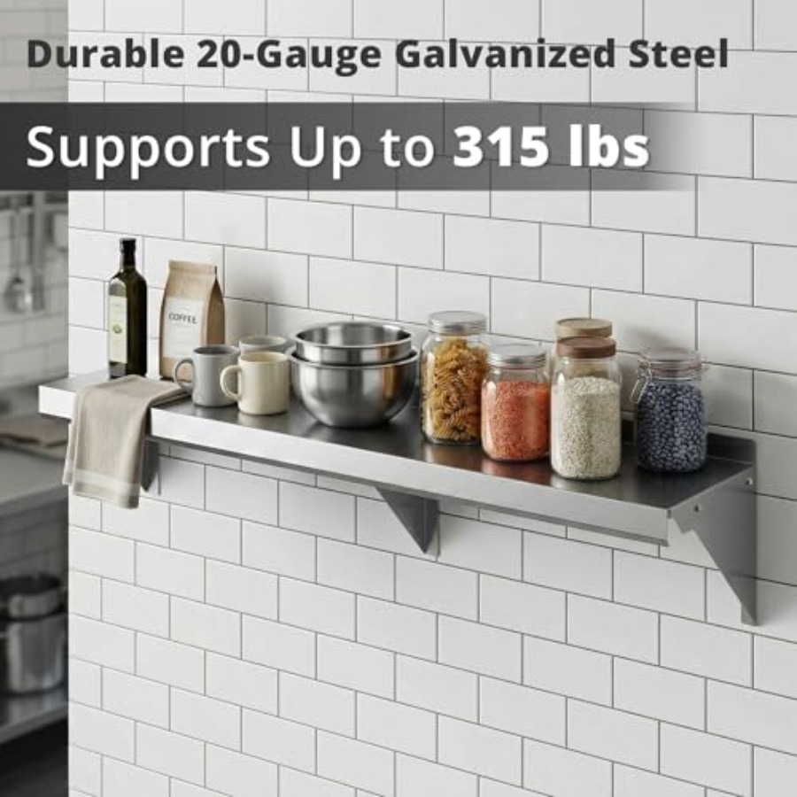 Ticari mutfak duvar rafı: galv - Commercial Kitchen Backsplash incelemesi ve fiyatı