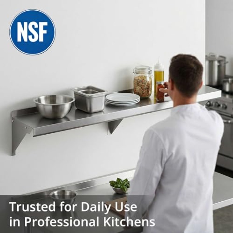 Ticari mutfak duvar rafı: galv - Commercial Kitchen Backsplash incelemesi ve fiyatı