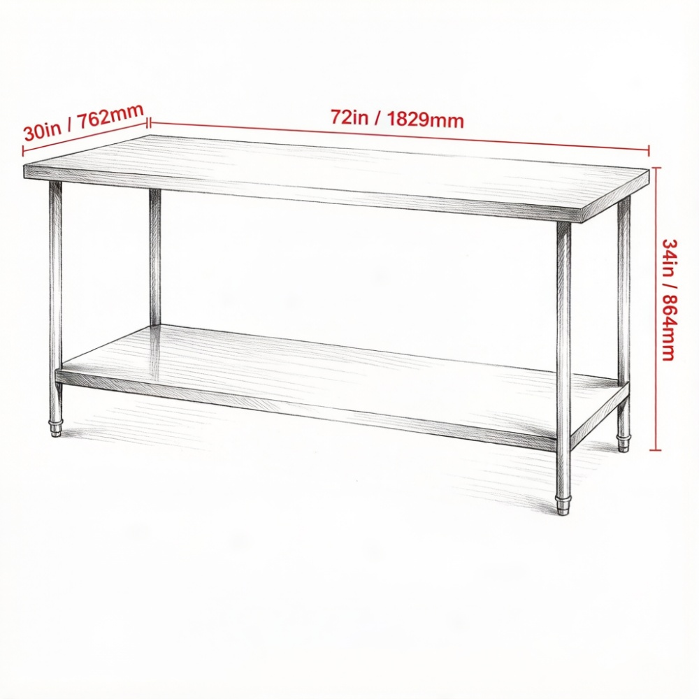 Restoran Mutfak Çalışma İstasy - Commercial Kitchen Backsplash incelemesi ve fiyatı