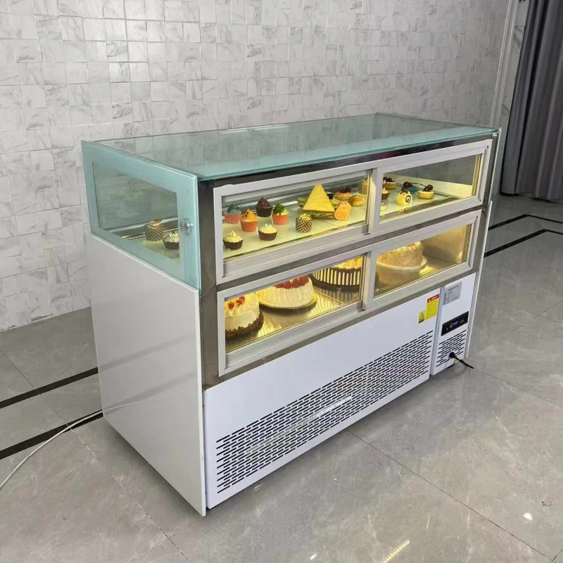 Çift Katmanlı Temperli Camlı E - Refrigerated Display Case incelemesi ve fiyatı