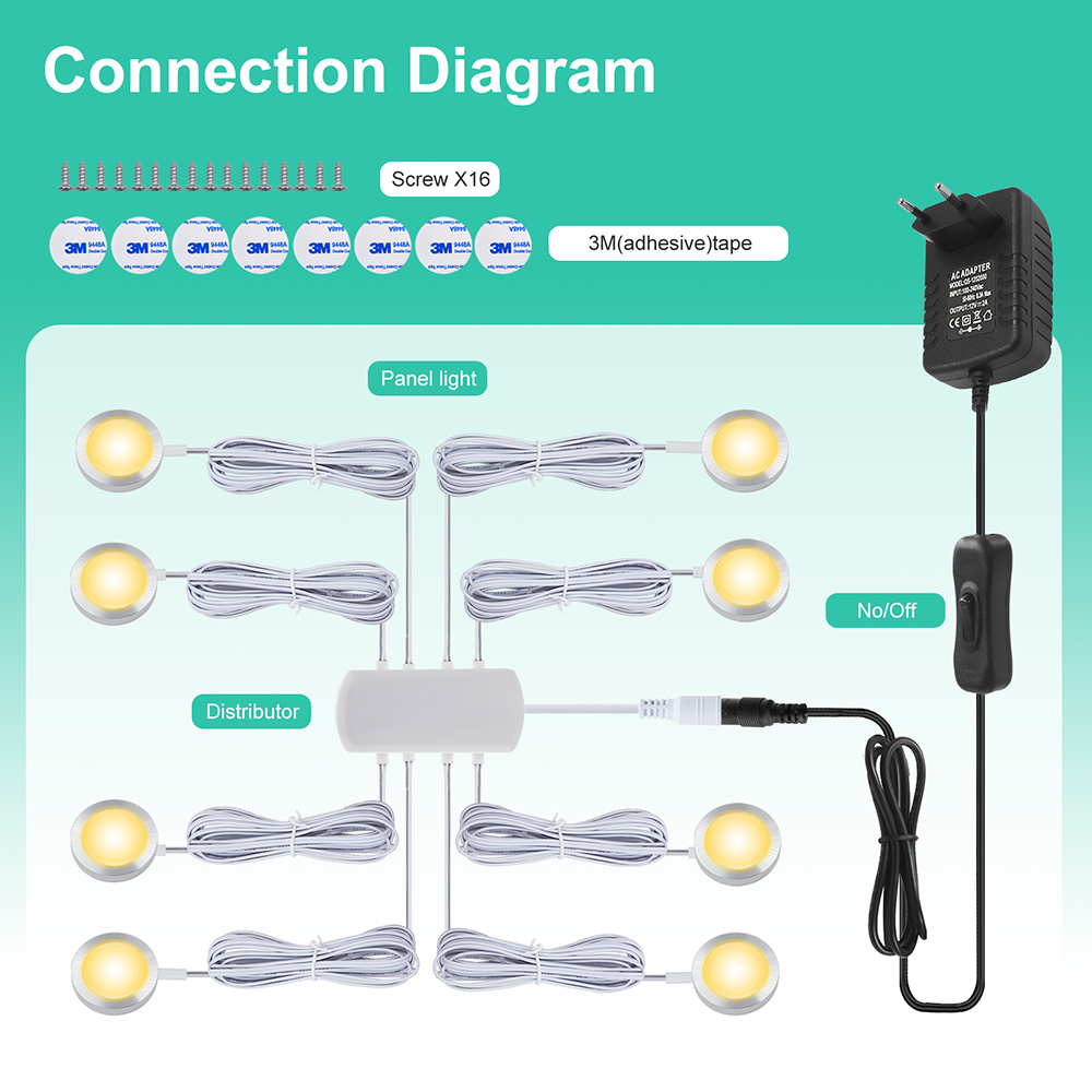 12V LED dolap altı ışık anahta - Commercial Kitchen Lighting incelemesi ve fiyatı