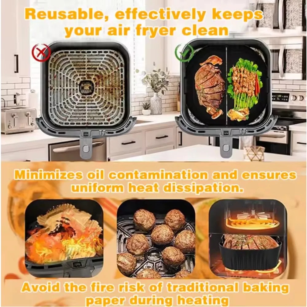 Silikon Hava Fritöz Kalıp Yağ  - Commercial Kitchen Pans incelemesi ve fiyatı