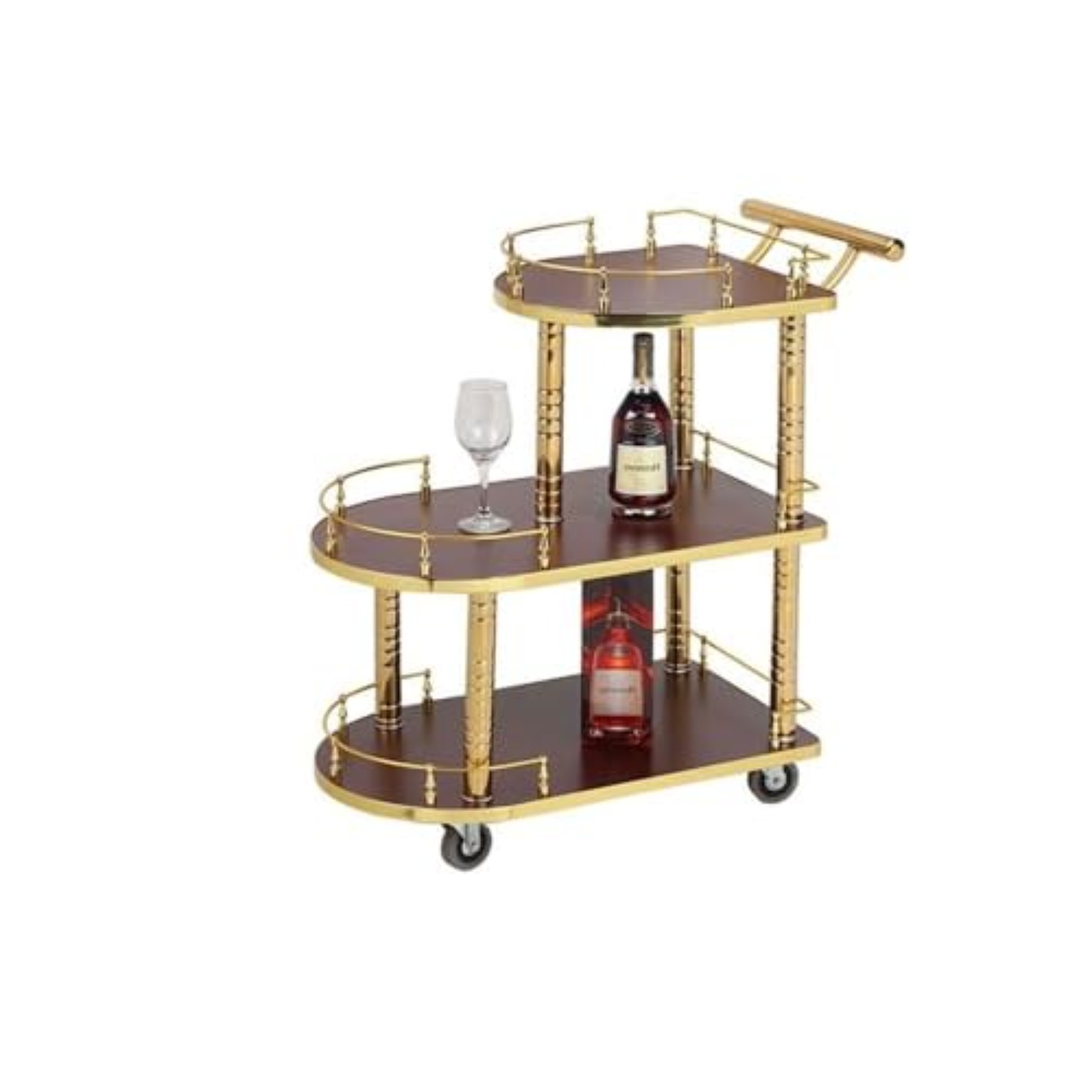 3 Katlı Bar Arabası, Tekerlekl - Commercial Kitchen On Wheels incelemesi ve fiyatı