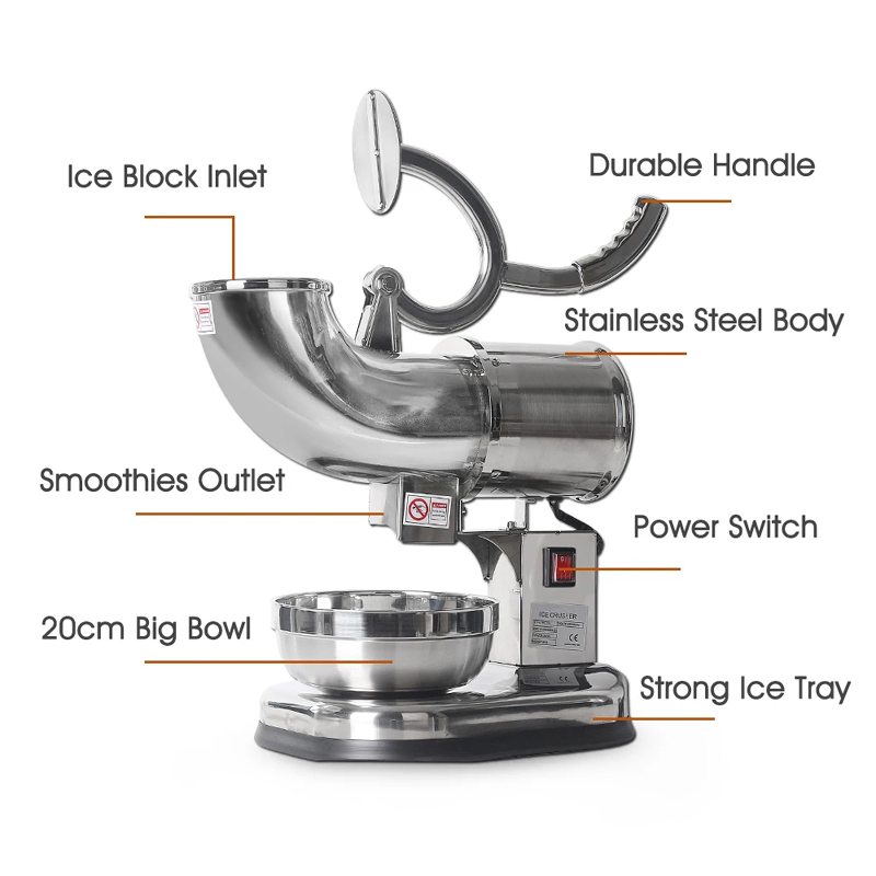 200W Buz Kırıcı Ticari Yüksek  - Slushy Machine incelemesi ve fiyatı