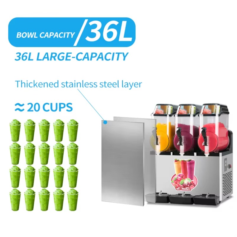 Otomatik Ticari Slushy Makines - Slushy Machine incelemesi ve fiyatı