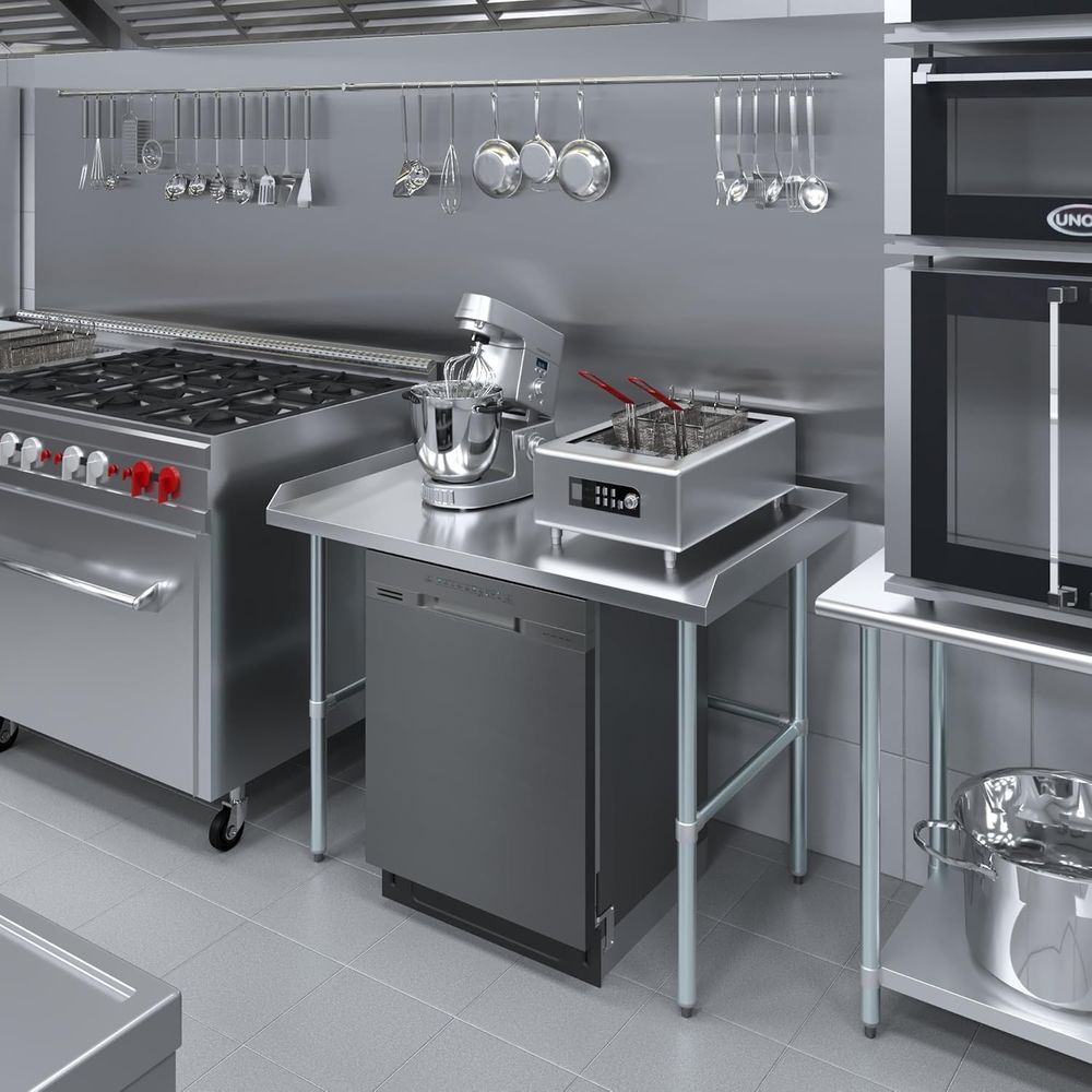 Ticari Çalışma Masası Açık Tab - Commercial Kitchen Backsplash incelemesi ve fiyatı