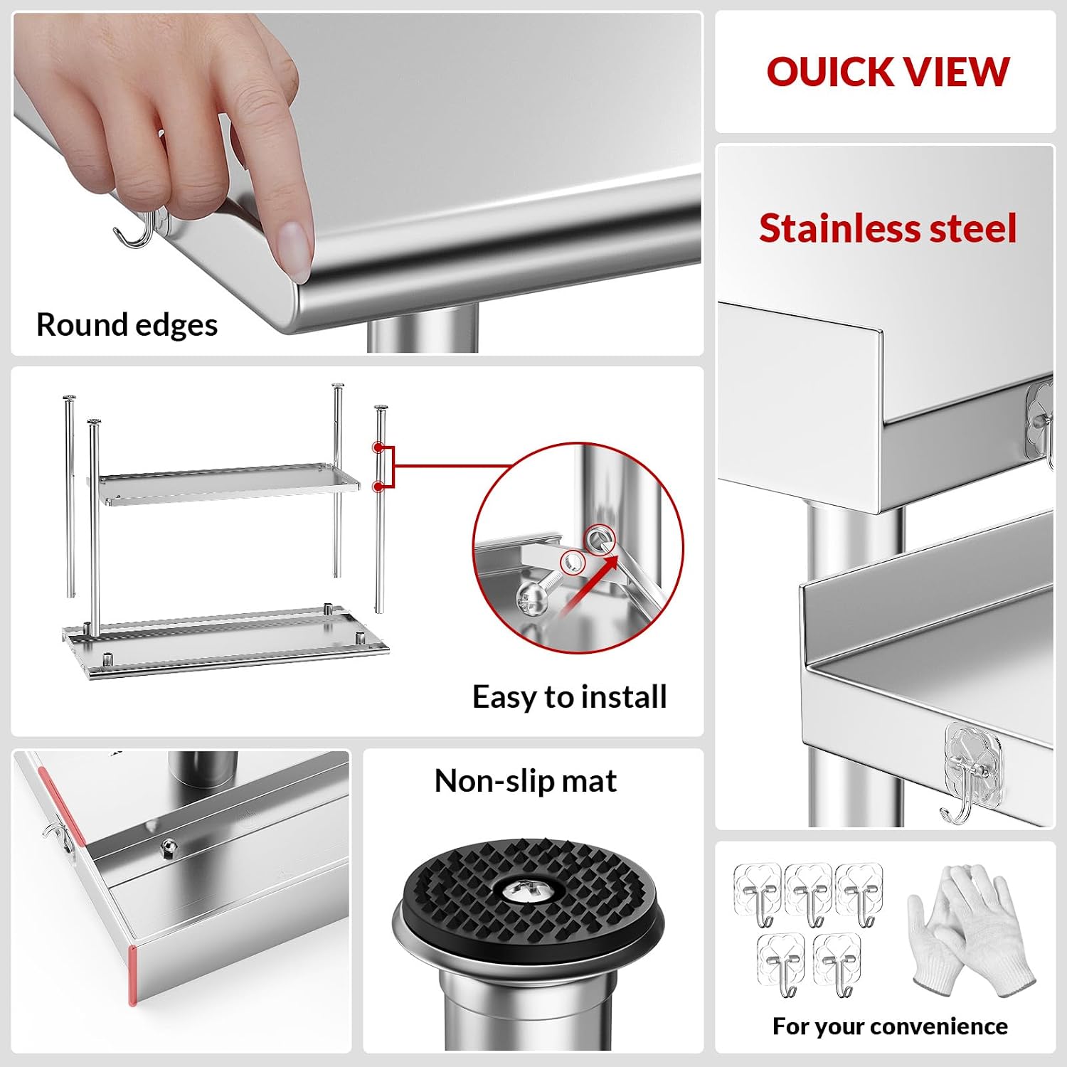 Paslanmaz Çelik Yemek Hazırlık - Commercial Kitchen Backsplash incelemesi ve fiyatı